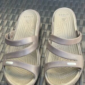 CROCS Brown Women's Sandals